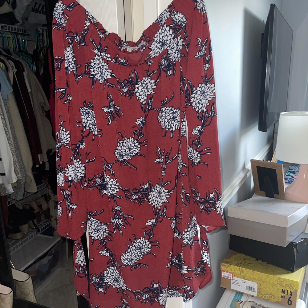 Charlotte Russe Off the Shoulder Dress
